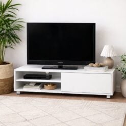 Bragg Adana TV Stand, White