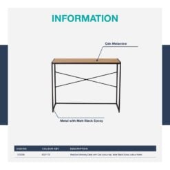 Bragg Bradford Student Office Desk Information