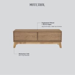 Bragg Hirado Coffee Table Material