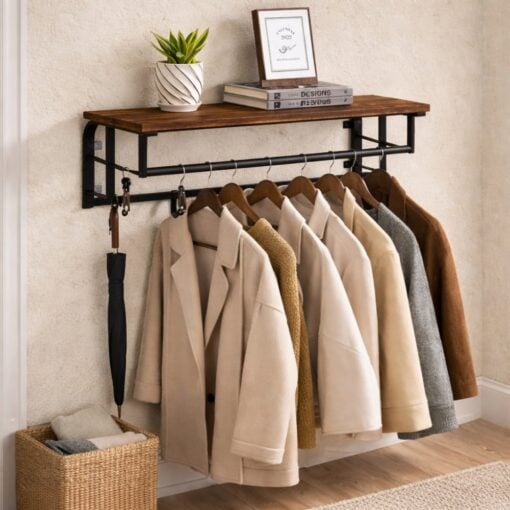 Wall mounted Coat rack