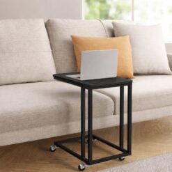 Bragg Lisbon Side End Table, Black