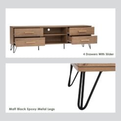 Bragg Samos TV Stand Close Up