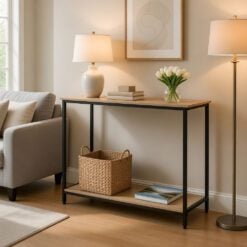 Bragg Essential Console Table with Shelf