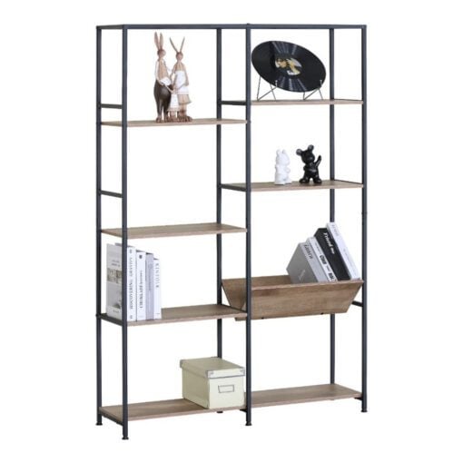 Bragg Essential Display Bookshelf with Magazine Shelf