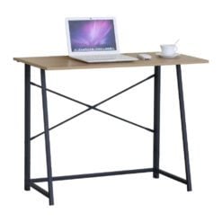 Bragg Essential Foldable Student Office Work Desk with Laptop
