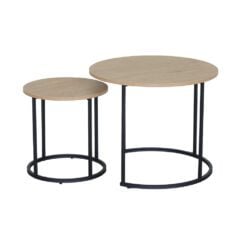 Bragg Essential Round Nesting Coffee Tables