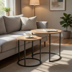 Bragg Essential Round Nesting Coffee Tables