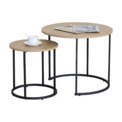 Bragg Essential Round Nesting Coffee Tables