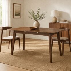 Bragg Arthur Extendable Dining Table, Dark Oak