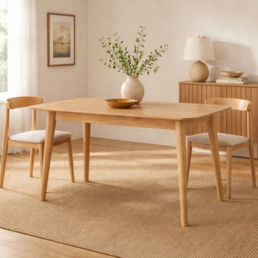 Bragg Arthur Extendable Dining Table, Oak