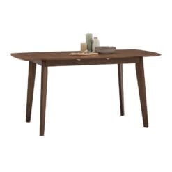 Bragg Arthur Extendable Dining Table, Dark Oak