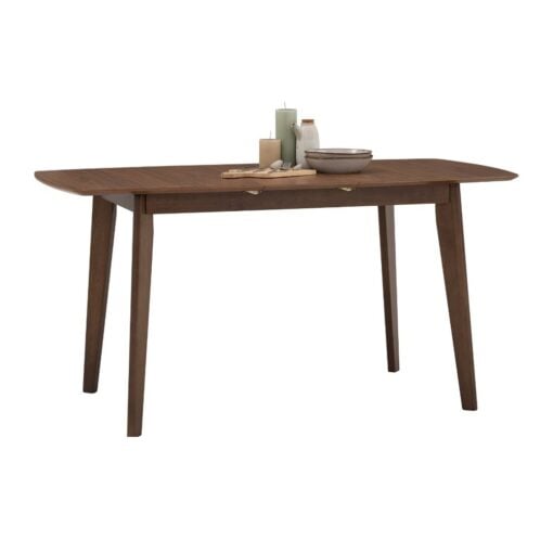Bragg Arthur Extendable Dining Table, Dark Oak