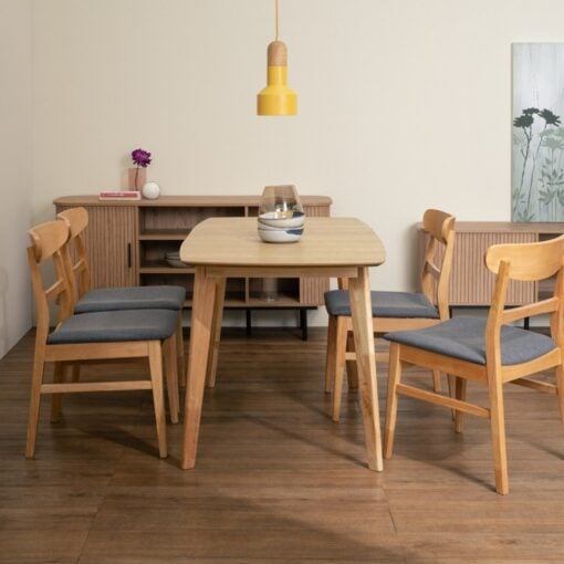 Bragg Arthur Extendable Dining Table, Oak