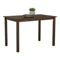 Bragg Faye 4-Seater Dining Table and Chairs Set, 5-Piece, Dark Oak