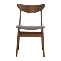 Bragg Macy Dining Chairs, Set of 2, Brown Grey