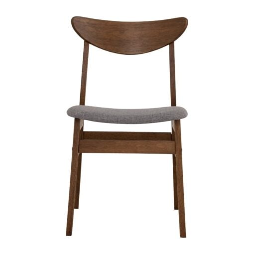 Bragg Macy Dining Chairs, Set of 2, Brown Grey