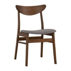 Bragg Macy Dining Chairs, Set of 2, Brown Grey