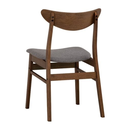 Bragg Macy Dining Chairs, Set of 2, Brown Grey