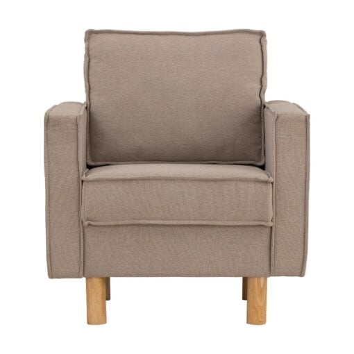 Bragg Nexon 1-Seater Armchair Sofa Couch, Beige