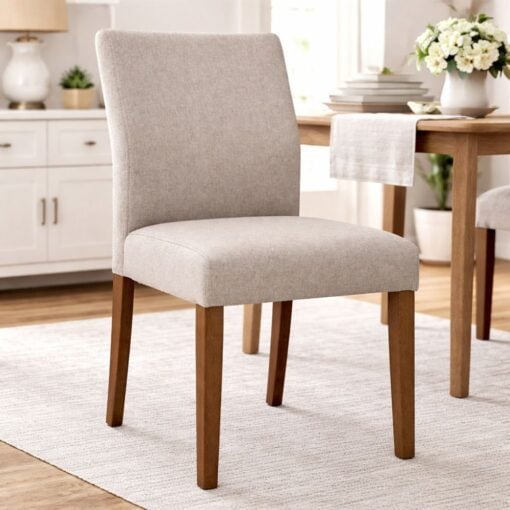 Bragg Ladee Dining Chairs, Set of 2, Light Grey