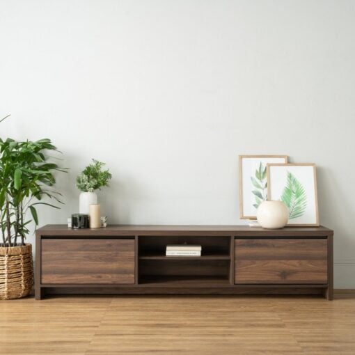 Bragg Belden 1.8m TV Stand Cabinet, Cocoa