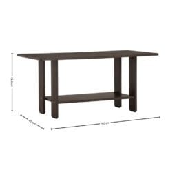 Bragg Holt Coffee Table, Walnut Dimensions