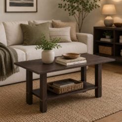 Bragg Holt Coffee Table, Walnut