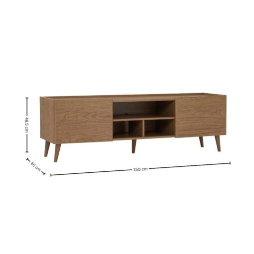 Bragg Inglewood 1.5m TV Stand Cabinet, Oak
