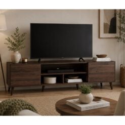 Bragg Inglewood 1.8m TV Stand Cabinet, Walnut