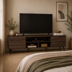 Bragg Inglewood 1.8m TV Stand Cabinet, Walnut