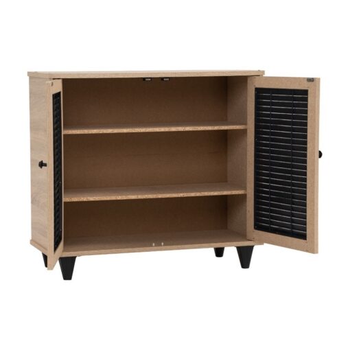Bragg Almo 2-Door Sideboard Storage Cabinet, Sonoma Oak