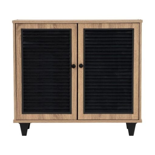 Bragg Almo 2-Door Sideboard Storage Cabinet, Sonoma Oak