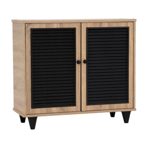 Bragg Almo 2-Door Sideboard Storage Cabinet, Sonoma Oak
