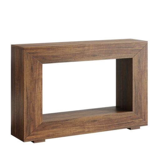 Bragg Marlow 120cm Farmhouse Console Table, Rustic Brown