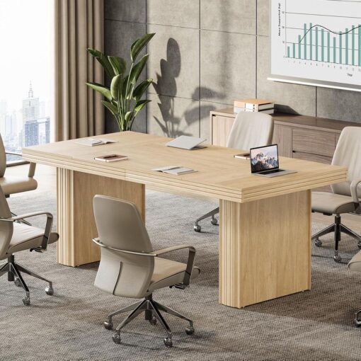 Bragg Hawthorne 160cm Executive Computer Desk, Sand Brown