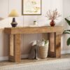 Bragg Rivington 160cm Entryway Console Table, Natural Oak